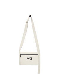 Y-3 White Ch3 Sacoche Messenger Bag