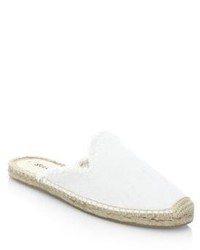 White Canvas Mules for Women | Lookastic