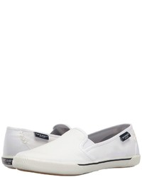 Sperry Quest Cay Canvas Slip On Shoes