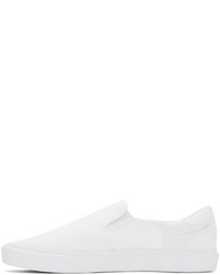 adidas Originals White Court Rallye Slip Sneakers