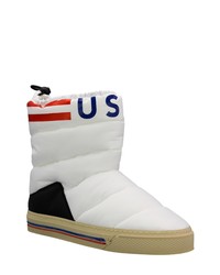 Ross & Snow Usa Genuine Puff Boot In White At Nordstrom