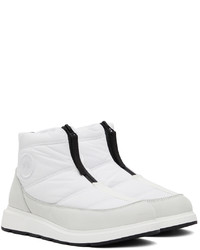 Canada Goose White Crofton Puffer Boots