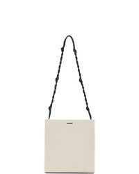 Jil Sander Off White Canvas Medium Tangle Bag