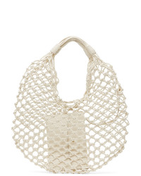 Stella McCartney Off White Knotted Tote