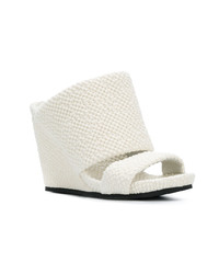 Peter Non Heeled Wedge Sandals