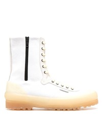 Superga High Top Lace Up Boots