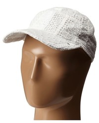 Lauren Ralph Lauren Cotton Eyelet Baseball Hat