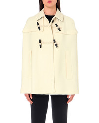 Burberry Capsmoore Wool And Cashmere Blend Cape