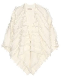 Burberry Wool And Cashmere Fil Coup Cape