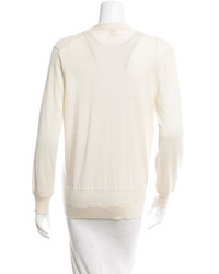 Hermes Herms Cashmere Mesh Cardigan