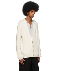 Agnona Off White Raglan Cardigan