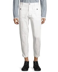 DSQUARED2 Cropped Cotton Cargo Pants