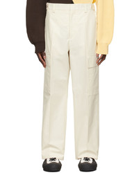 White Cargo Pants for Men | Lookastic