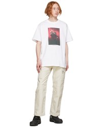 Reese Cooper®  Off White Dyed Cargo Pants