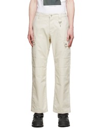 Reese Cooper®  Off White Dyed Cargo Pants