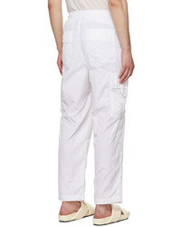 SIR. White Lucien Cargo Pants