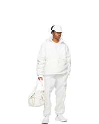 adidas x IVY PARK White Teddy Cargo Pants