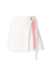 White Cashmere Mini Skirt