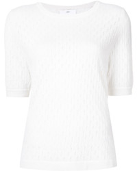 Allude Cashmere Short Sleeve Jumper