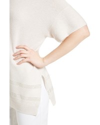 St. John Collection Asymmetrical Cashmere Sweater