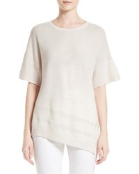 St. John Collection Asymmetrical Cashmere Sweater
