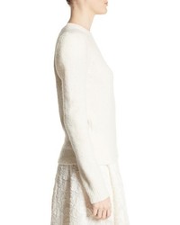 Co Puff Sleeve Cashmere Blend Sweater