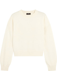 Theory Verlina Silk Blend Sweater Ivory