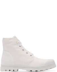 White Casual Boots