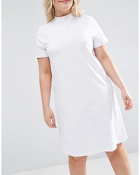 Asos Curve Curve T Shirt Dress With High Neck