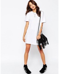 Asos Casual Oversize T Shirt Dress With Pocket