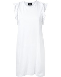 Simone Rocha Smocked Sleeve T Shirt Dress
