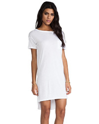 Alexander Wang T By Classic Boatneck Dress With Pocket
