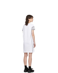 Kenzo White Short Logo Sport T Shirt Dress