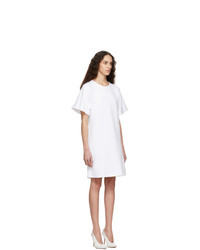A_Plan_Application White T Shirt Dress