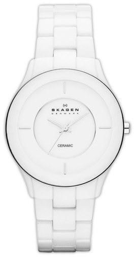 Skagen Amalie Round Ceramic Watch 35mm, $275 | Nordstrom | Lookastic