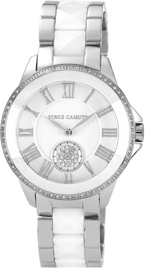 Vince Camuto Women's Gold-tone Stainless Steel Bracelet Watch 43mm