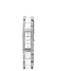 VLC Distribution co Armitron Ceramic And Crystal Watch White