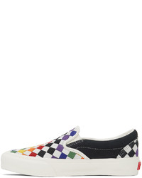 Vans Multicolor Suede Pride Classic Slip On Vlt Lx Sneakers