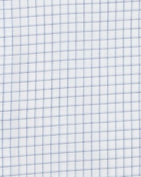 Eton Contemporary Fit Graph Check Dress Shirt Bluewhite