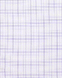 Stefano Ricci Contrast Collar Check Dress Shirt Lavender