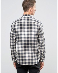 Selected Homme Flannel Check Shirt In Regular Fit