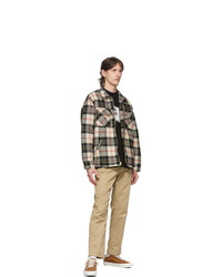 Noon Goons Off White Plaid Crowd Jacket