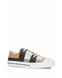 Burberry Check Print Low Top Sneakers