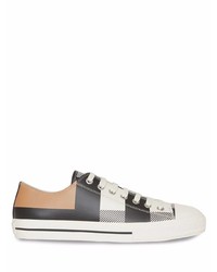 Burberry Check Print Low Top Sneakers