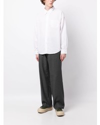 VISVIM Albacore Bd Elbow Patch Cotton Shirt