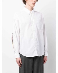 VISVIM Albacore Bd Elbow Patch Cotton Shirt