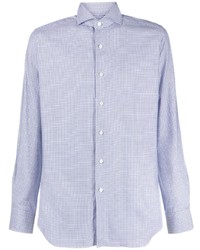 Xacus Check Pattern Cotton Shirt