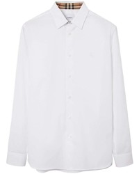Burberry Long Sleeved Button Up Cotton Shirt