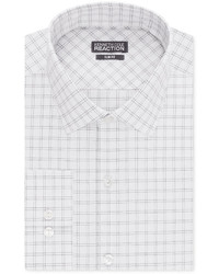 Kenneth Cole Reaction Slim Fit Performance Check Dress Shirt
