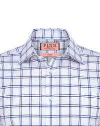 Thomas Pink Lloyd Check Classic Fit Double Cuff Shirt
